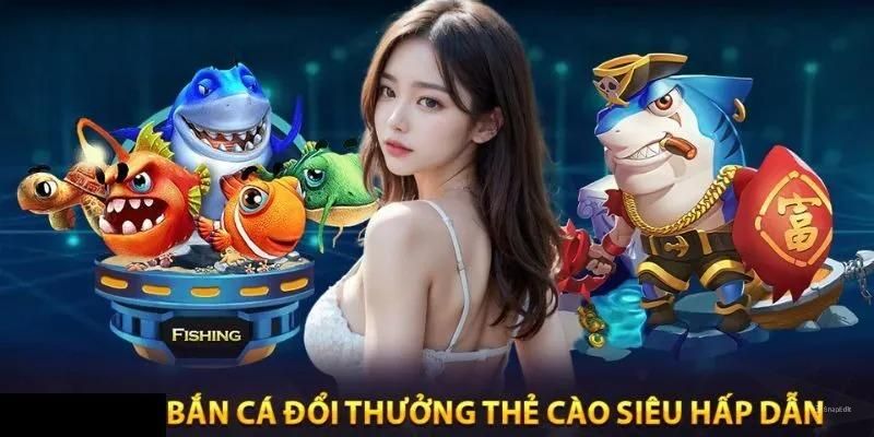 Trải nghiệm dòng game bắn cá đổi thẻ cào tại 99OK