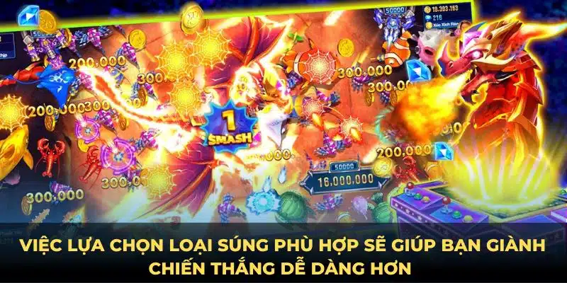 Việc lựa chọn loại súng phù hợp sẽ giúp bạn giành chiến thắng dễ dàng hơn 